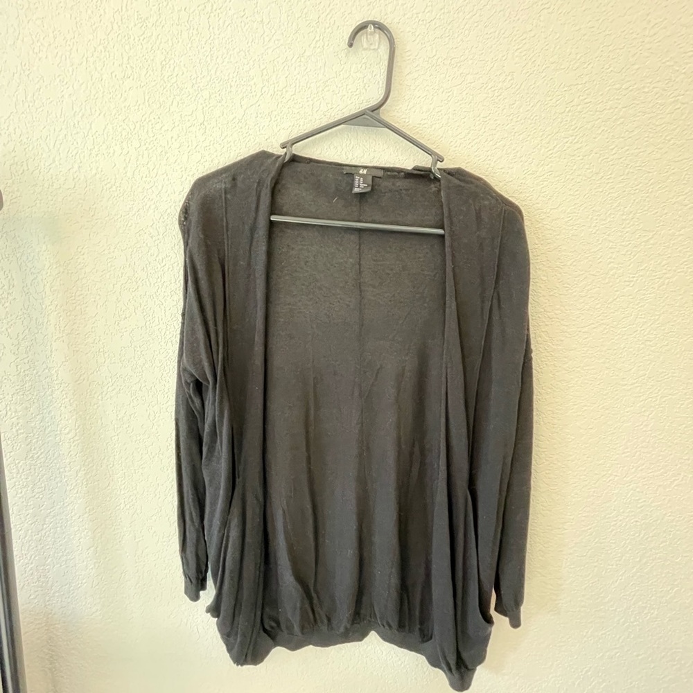 H&M XS Black Cover Up